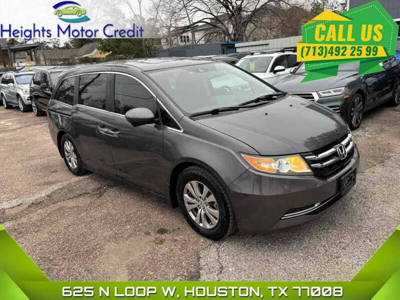 2014 Honda Odyssey for sale at Heights Motor Credit in Houston TX