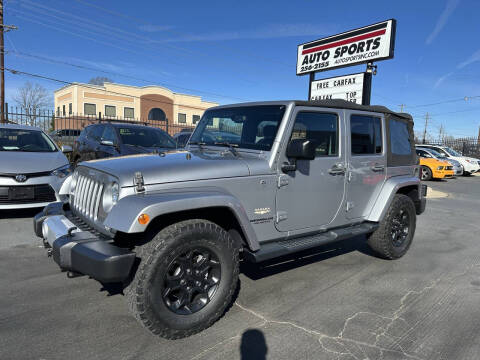 2015 Jeep Wrangler Unlimited for sale at Auto Sports in Hickory NC