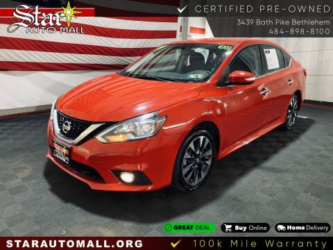 2019 Nissan Sentra for sale at STAR AUTO MALL 512 in Bethlehem PA