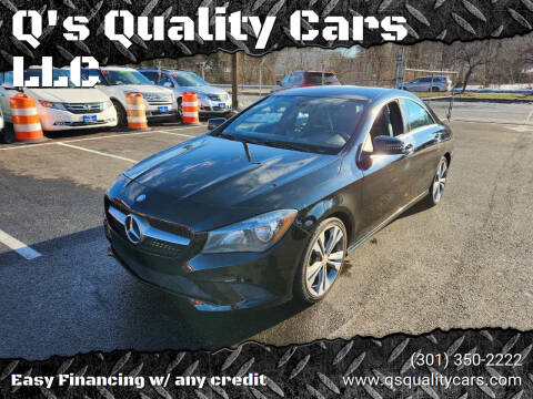 2014 Mercedes-Benz CLA for sale at Q's Quality Cars LLC in Capitol Heights MD