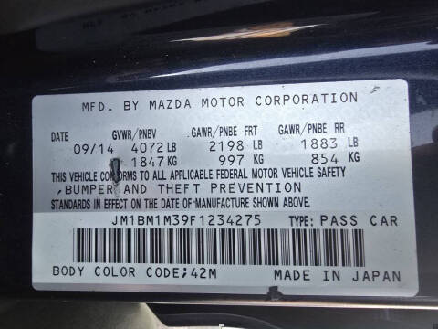 2015 Mazda MAZDA3 s Grand Touring