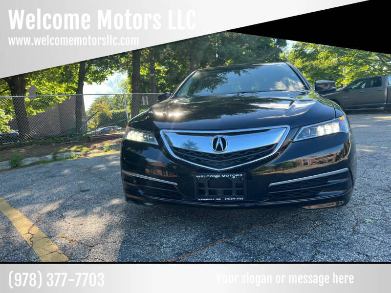 2015 Acura TLX for sale at Welcome Motors LLC in Haverhill MA