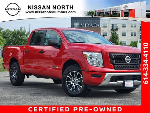 2022 Nissan Titan for sale at Auto Center of Columbus in Columbus OH