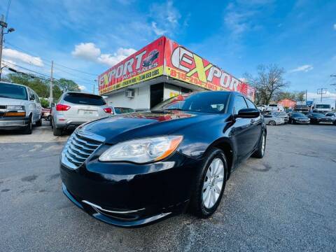2012 Chrysler 200 for sale at EXPORT AUTO SALES, INC. in Nashville TN