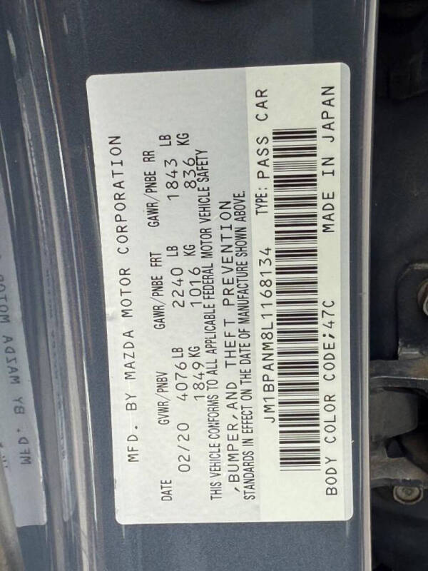 2020 Mazda Mazda3 Hatchback Premium