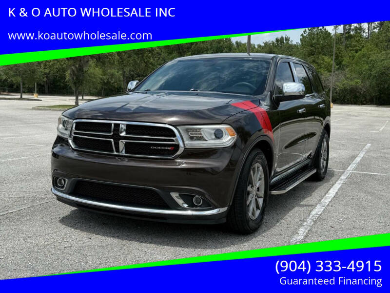 2017 Dodge Durango SXT