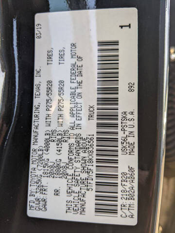 2019 Toyota Tundra SR5