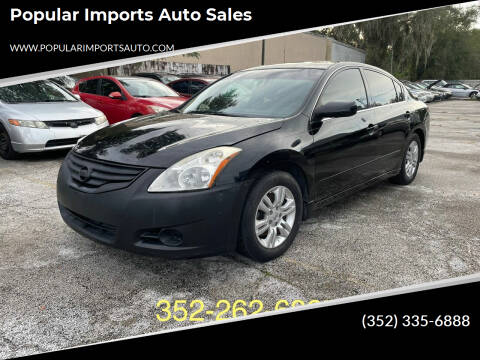 2012 Nissan Altima for sale at Popular Imports Auto Sales in Gainesville FL