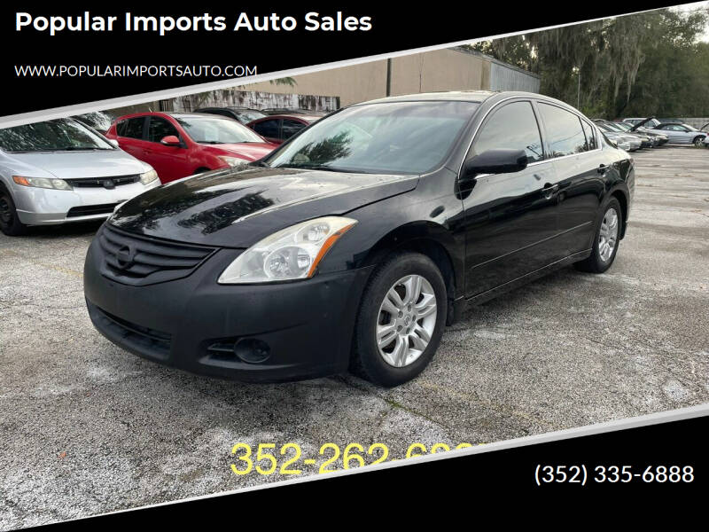 2012 Nissan Altima for sale at Popular Imports Auto Sales in Gainesville FL