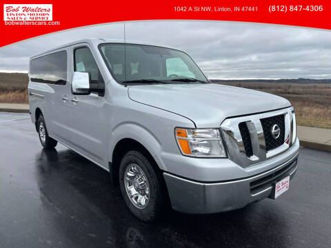 2018 Nissan NV for sale at Bob Walters Linton Motors in Linton IN