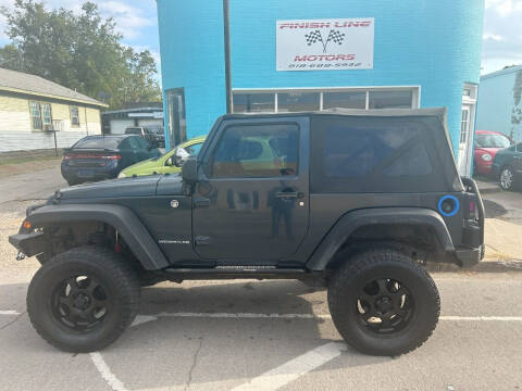 2007 Jeep Wrangler for sale at Finish Line Motors in Tulsa OK