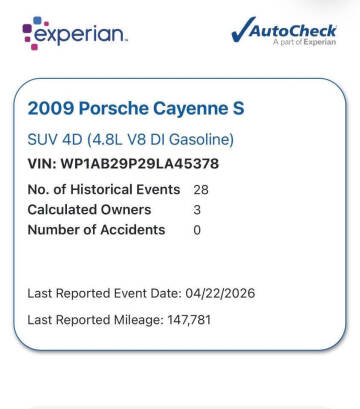 2009 Porsche Cayenne S