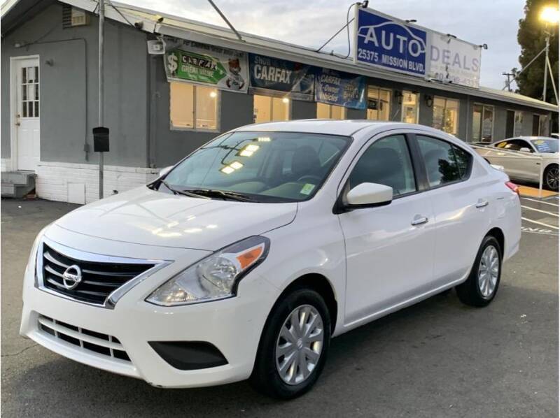 2019 Nissan Versa for sale at AutoDeals in Hayward CA