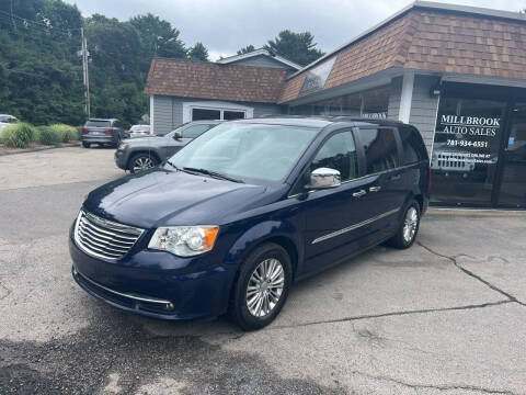 2015 Chrysler Town and Country for sale at Millbrook Auto Sales in Duxbury MA