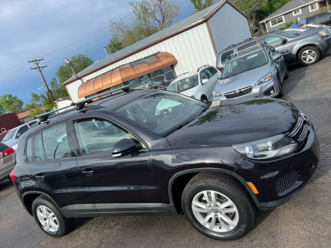 2016 Volkswagen Tiguan for sale at SANAA AUTO SALES LLC in Englewood CO