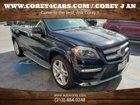 2015 Mercedes-Benz GL-Class for sale at WWW.COREY4CARS.COM / COREY J AN in Los Angeles CA