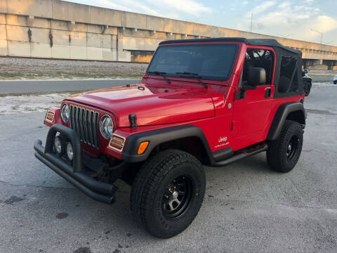 2005 Jeep Wrangler for sale at Florida Cool Cars in Fort Lauderdale FL