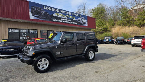 2017 Jeep Wrangler Unlimited for sale at London Motor Sports, LLC in London KY