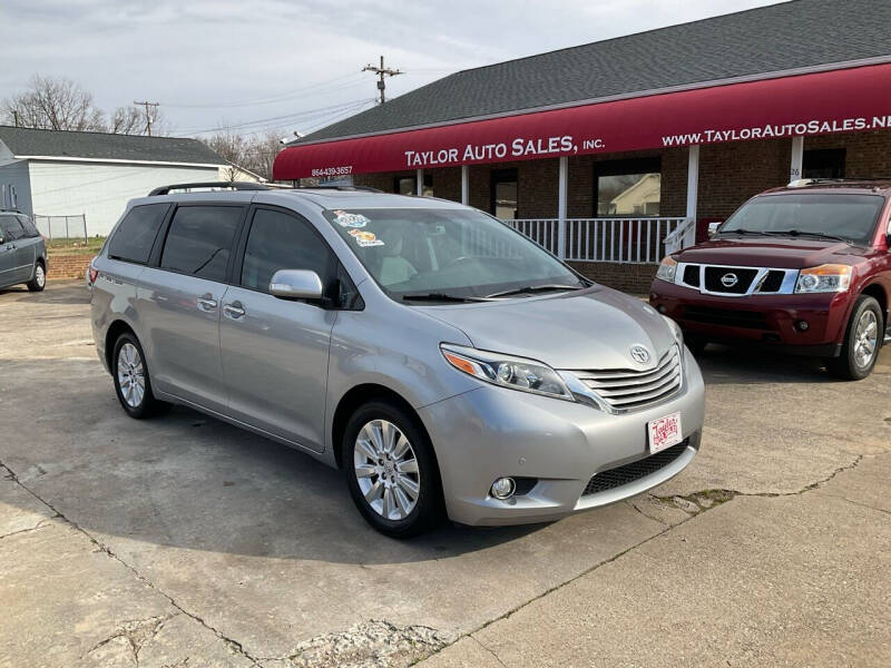 2015 Toyota Sienna for sale at Taylor Auto Sales Inc in Lyman SC