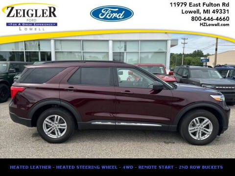 2022 Ford Explorer for sale at Harold Zeigler Ford in Plainwell MI