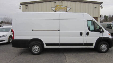 2023 RAM ProMaster for sale at Vans Of Great Bridge in Chesapeake VA
