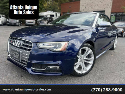 2013 Audi S5 for sale at Atlanta Unique Auto Sales in Norcross GA