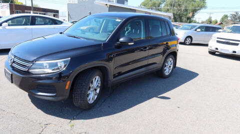 2014 Volkswagen Tiguan for sale at Crown Auto in South Salt Lake UT