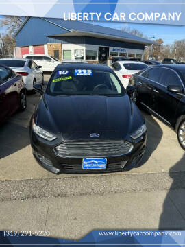 2013 Ford Fusion for sale at Liberty Car Company in Waterloo IA