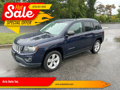 2014 Jeep Compass for sale at Aria Auto Inc. in Raleigh NC