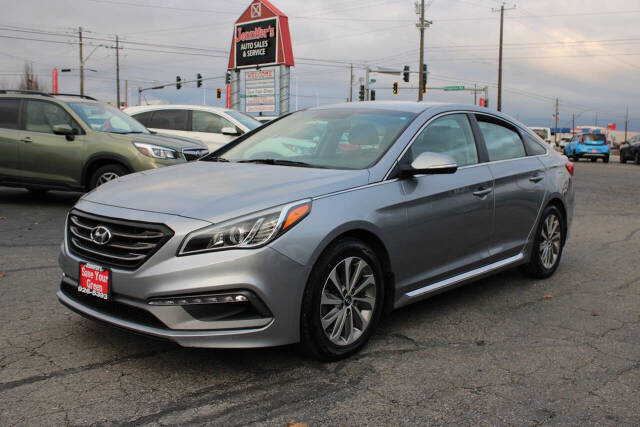 2017 Hyundai SONATA for sale at Jennifer's Auto Sales & Service in Spokane Valley, WA