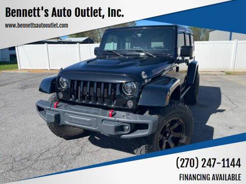 2015 Jeep Wrangler Unlimited for sale at Bennett's Auto Outlet, Inc. in Mayfield KY