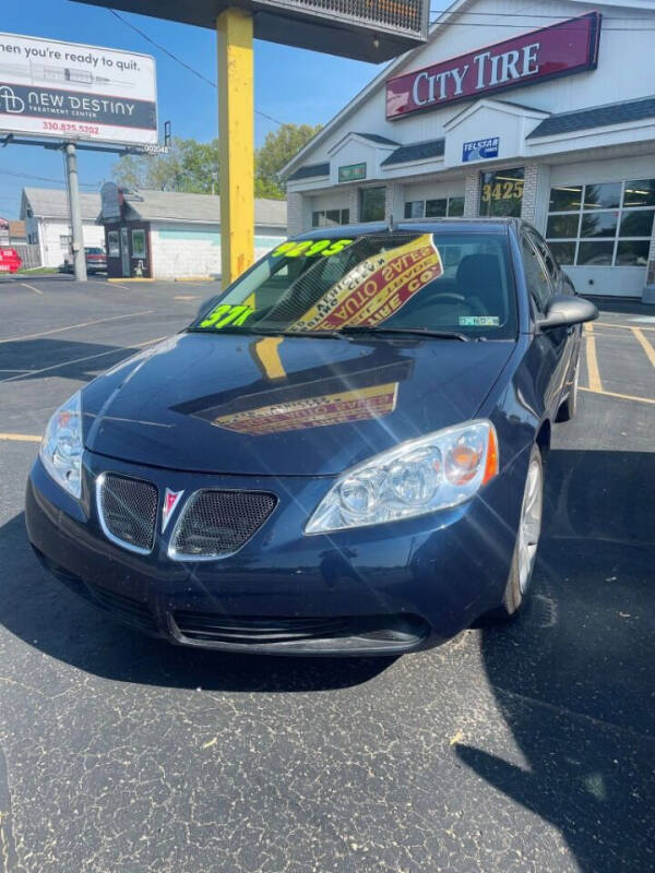 2009 Pontiac G6 for sale at GREG'S EAGLE AUTO SALES in Massillon OH