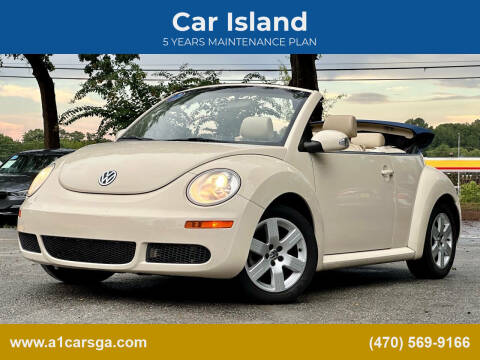 2007 Volkswagen New Beetle Convertible for sale at Car Island in Duluth GA