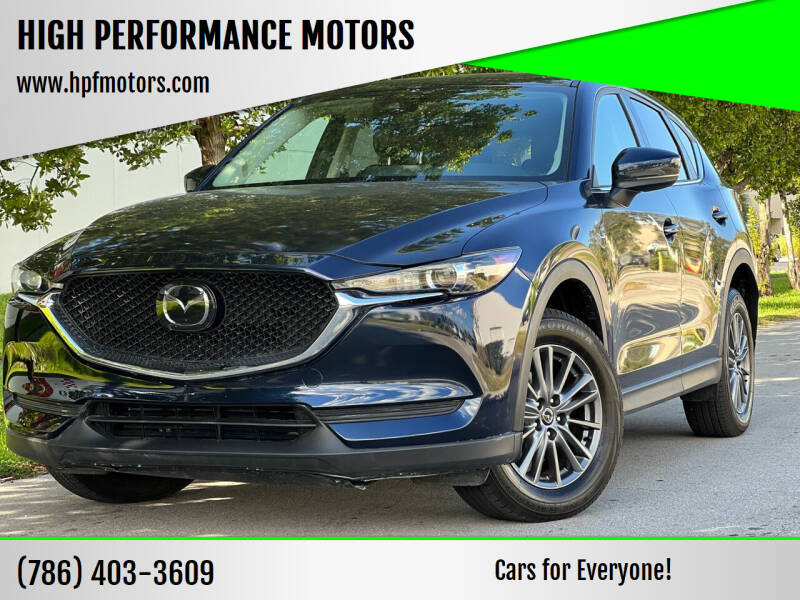 2021 Mazda CX-5 for sale at HIGH PERFORMANCE MOTORS in Hollywood FL