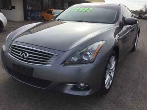 2013 Infiniti G37 Coupe for sale at LOWEST PRICE AUTO SALES, LLC in Oklahoma City OK