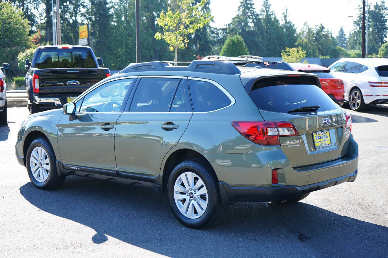 2015 Subaru Outback for sale at Michael Wilson Hyundai Consulting in Edmonds, WA