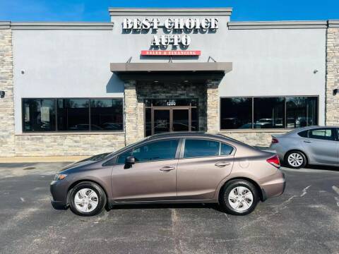 2015 Honda Civic for sale at Best Choice Auto in Evansville IN