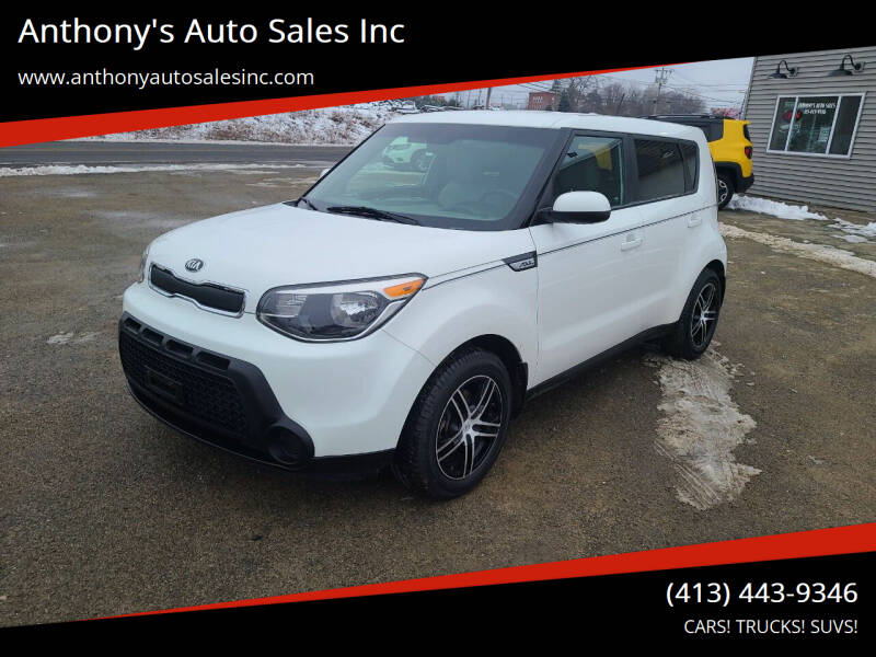 2016 Kia Soul for sale at Anthony's Auto Sales Inc in Pittsfield MA