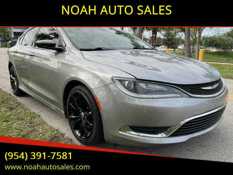 2017 Chrysler 200 for sale at NOAH AUTO SALES in Hollywood FL