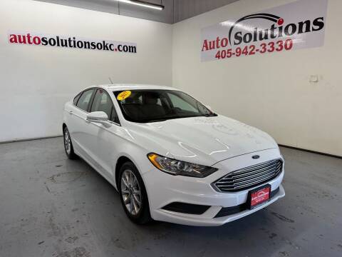 2017 Ford Fusion for sale at Auto Solutions in Warr Acres OK