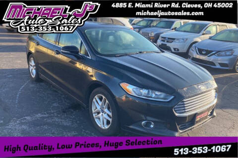 2013 Ford Fusion for sale at MICHAEL J'S AUTO SALES in Cleves OH