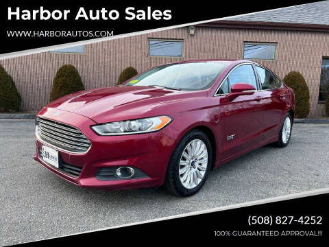 2016 Ford Fusion Energi for sale at Harbor Auto Sales in Hyannis MA