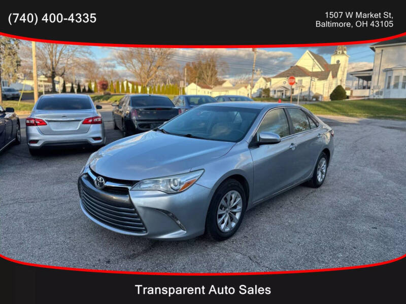 2015 Toyota Camry for sale at Transparent Auto Sales LLC in Baltimore OH