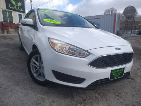 2017 Ford Focus for sale at Canyon View Auto Sales in Cedar City UT