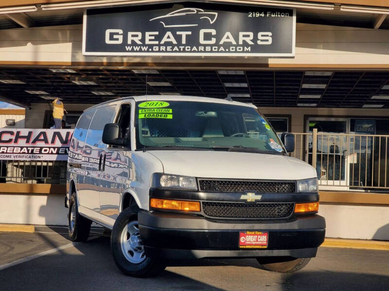 2018 Chevrolet Express for sale at Great Cars in Sacramento CA