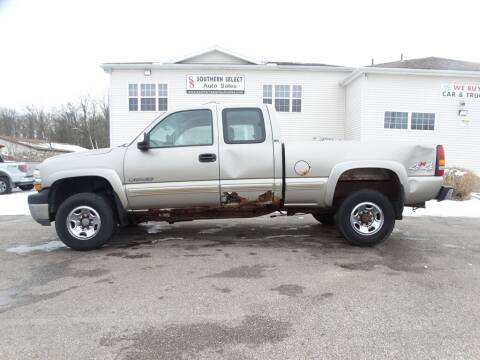 2002 Chevrolet Silverado 2500HD for sale at SOUTHERN SELECT AUTO SALES in Medina OH