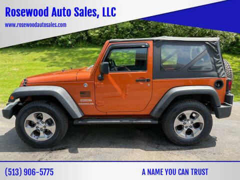 2011 Jeep Wrangler for sale at Rosewood Auto Sales, LLC in Hamilton OH