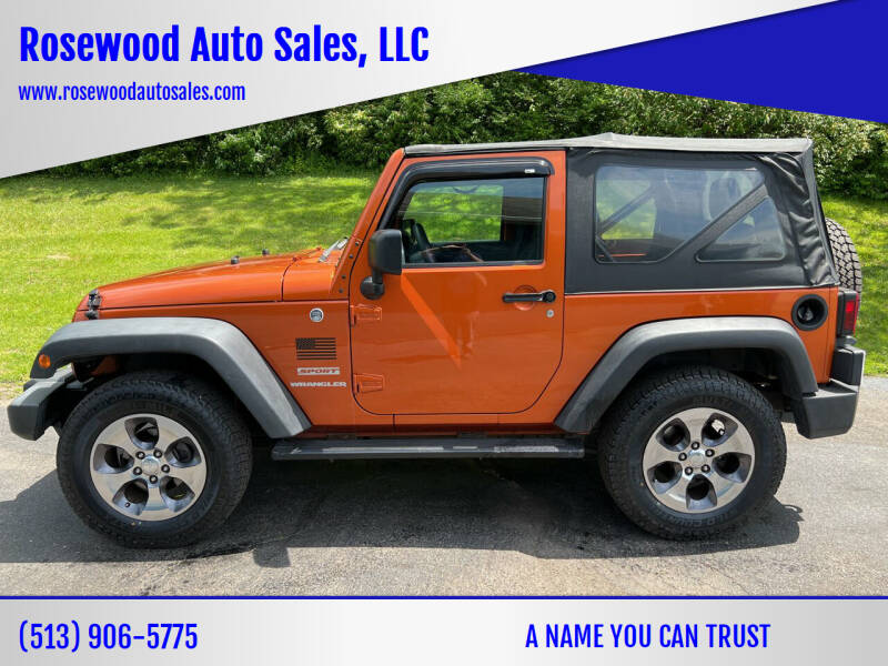 2011 Jeep Wrangler for sale at Rosewood Auto Sales, LLC in Hamilton OH