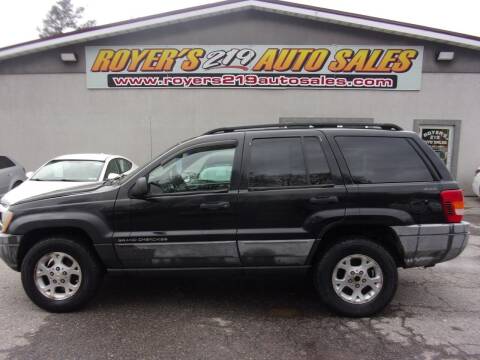2000 Jeep Grand Cherokee for sale at ROYERS 219 AUTO SALES in Dubois PA