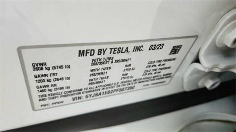 2023 Tesla Model S Plaid